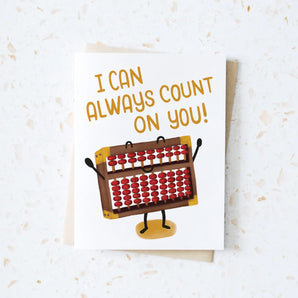 Always Count on You Card By Hop & Flop