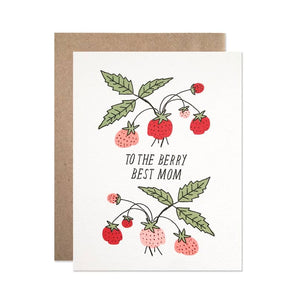 Berry Best Mom Card By Hartland Cards