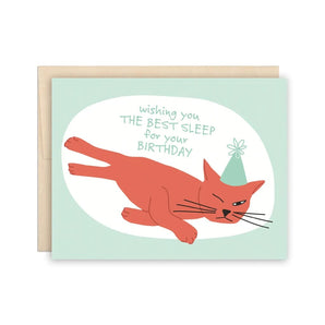 Best Birthday Sleep Card By The Beautiful Project