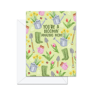Bloomin’ Amazing Mom Card By Jaybee Design