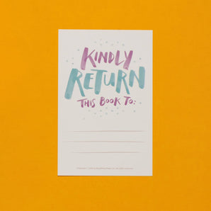 SALE - Bookplate Sticker (various designs) By Breathless