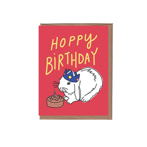 Bunny Birthday Card By La Familia Green