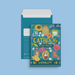 Cat & Dog Friendly Wildflower Seed Packet By KDP Creative
