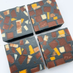 Charcoal Mosaic Soap By La Haut Studio