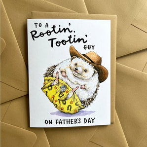 Cowboy Hedgehog Father’s Day Card By Paper Wilderness
