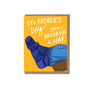 Dad Nap Father’s Day Card By La Familia Green
