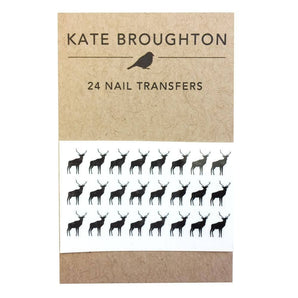 Deer Nail Art Transfers By Kate Broughton