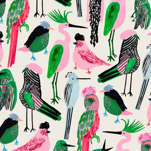 Exotic Birds Gift Wrap Sheet By Paperole