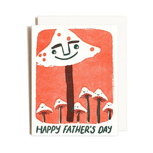 Father’s Day Mushroom Card By Homework Letterpress