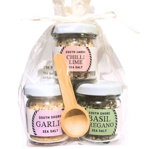 Flavoured Salt Trio (3 x 25g) By South Shore Sea