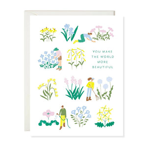 Gardening Beauty Card By Karen Schipper