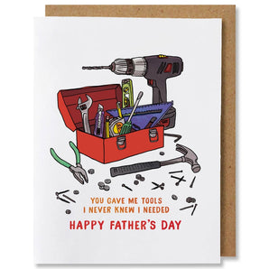 Gave Me Tools Father’s Day Card By NANU Studio