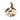 Handpainted Acrylic Floral Ornament (various designs)
