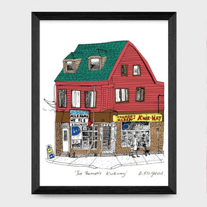 Joe Thomeh’s Kwikway 8.5x11 Print By Emma FitzGerald Art &
