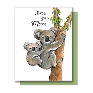 Koala Mom Card By Paper Wilderness