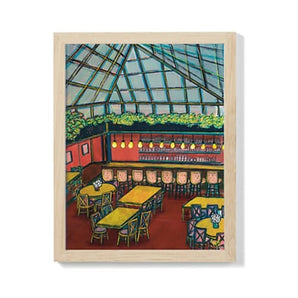 Lot Six Atrium 8.5x11 Print By Ren Design