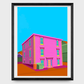 Lunenburg House 11x14 Print By Brian Hotson