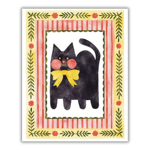 Miss Whiskers 8x10 Print By Lucky Sprout Studio