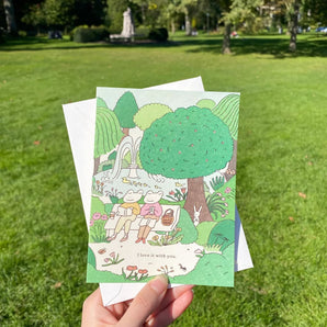 Peaceful Park Card By foonie