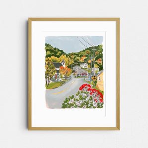 Petty Harbour 8x10 Print By Kat Frick Miller Art