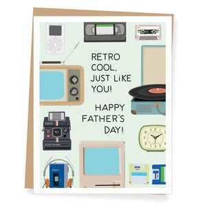 Retro Cool Father’s Day Card By Apartment 2 Cards