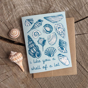 SALE - Shell Of A Lot Card By ilikesara | art + goods