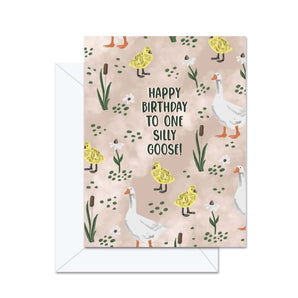 Silly Goose Birthday Card By Jaybee Design