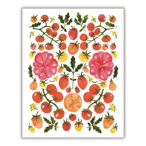 Terrific Tomatoes 11x14 Print By Lucky Sprout Studio