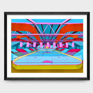 The Rink 11x14 Print By Brian Hotson