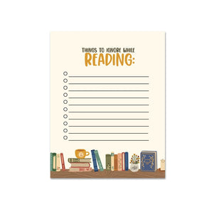 Things To Ignore While Reading Notepad By Jaybee Design