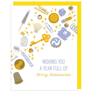 Tiny Treasures Birthday Card By Smudge Ink