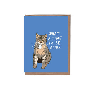 What A Time Card By La Familia Green