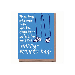 White Sneakers Father’s Day Card By La Familia Green