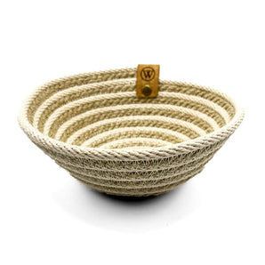 Woven Rope Jewelry Bowl - Variegated (various colours)