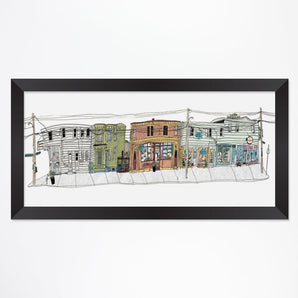 Agricola Street 22x10 Print By Emma FitzGerald Art & Design
