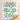 Bees & Blooms Swedish Dishcloth By Square Love