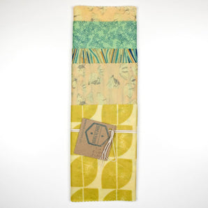 Beeswax Square Wrap - 5 Pack - 13’(2)/10’(2)/7’ By Hive