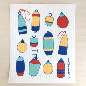 Buoys Swedish Dishcloth By Square Love