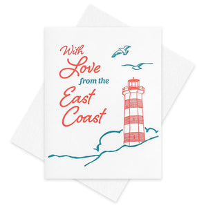 East Coast Love LP Card By Inkwell Originals