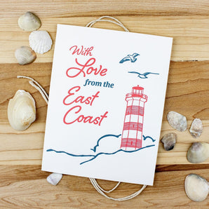 East Coast Love LP Card By Inkwell Originals