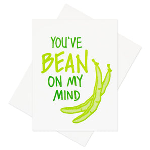 Green Bean Love Card LP By Inkwell Originals