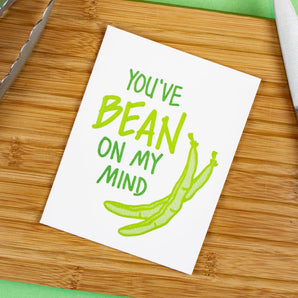 Green Bean Love Card LP By Inkwell Originals