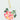 Handpainted Acrylic Floral Ornament (various designs)
