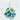 Handpainted Acrylic Floral Ornament (various designs)