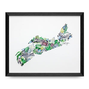 Nova Scotia Crab Shoreline 8x10 Print By Sarah Duggan