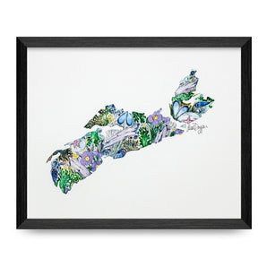 Nova Scotia Rose Shoreline 8x10 Print By Sarah Duggan