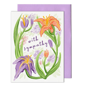 Sympathy Daylilies Card By Pencil Empire