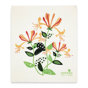 Tiger Lily Swedish Dishcloth By Square Love